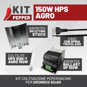 KIT PEPPER 150W HPS AGRO