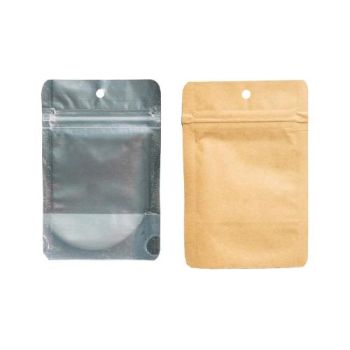 QNUBU - ZIP BAGS - BUSTA DOYPACK OPACA10x16,5cm - 50PZ 7GR 