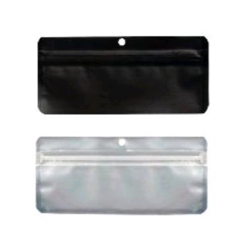 QNUBU - ZIP BAGS - BUSTA DOYPACK NERO - 50PZ 15X7CM