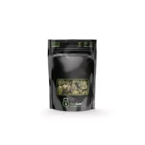 GROVE BAGS - TERPLOC - BUSTA ZIP CON FINESTRA  - 15GR - 12.7X20.7CM - 10 PZ