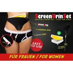 CLEANU - SCREEN URIN SET - FOR WOMAN