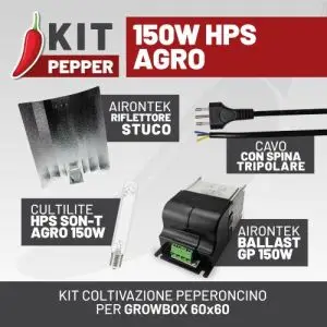 KIT PEPPER 150W HPS AGRO