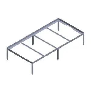 SENKAP - SUPPORTO PER VASSOIO DI COLTIVAZIONE 200x100x42CM