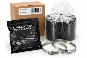 AC INFINITY - FLEXIBLE FOUR-LAYER DUCTING - 8 FT | 6-INCH