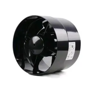 ASPIRATORE BLACK ORCHID AXIAL FLO TURBO Ø100 - PORTATA 135 MC/H