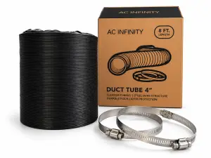 AC INFINITY - FLEXIBLE FOUR-LAYER DUCTING - 8 FT | 4-INCH