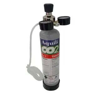 Kit Co2 Professionale - Bombola + Riduttore a 2 Manometri
