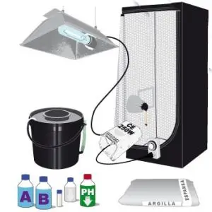 Kit Idroponica DWC 150w Agro + Grow Box 