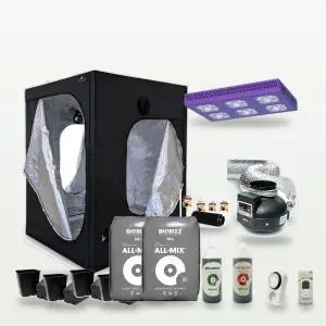 Kit Coltivazione Indoor in Terra - 10 piante - Box 120x120x200 - LED Cultilite 540W