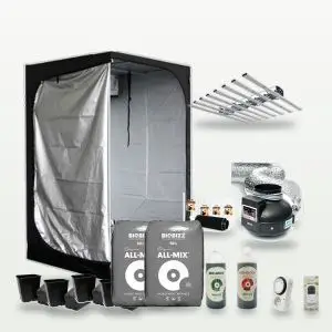 Kit Coltivazione Indoor in Terra - 12 piante - Box 150x150x200 - LED Cultilite 1000W
