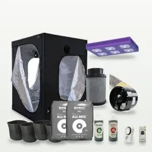 Kit Coltivazione Indoor in Terra - 8 piante - Box 120x120x200 - LED Cultilite 540W