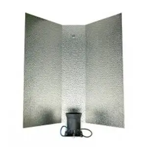 Riflettore Rinforzato Martellato per Lampade CFL