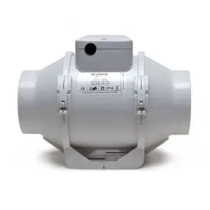 Vents TT100 - Ventola di aspirazione a flusso misto 10cm  - 145-187m3/h