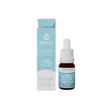 ALBEDO FARMACEUTICA - OLIO PER ANIMALI CBD 2.5% - 10ML