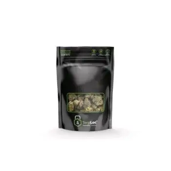 GROVE BAGS - TERPLOC - BUSTA ZIP CON FINESTRA  - 30GR - 15.9x22.9CM - 10 PZ