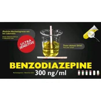 CLEANU - TEST ANTIDROGA - BZD BENZODIAZEPINE