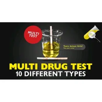 CLEANU - TEST ANTIDROGA - MULTI DRUG TEST - 10 TIPI