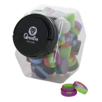 QNUBU - BARATTOLO DI CONTENITORI IN SILICONE 5ML (50 UNITÀ)