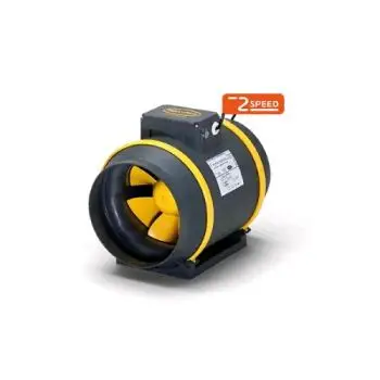 MAX FAN PRO AC - ASPIRATORE SILENZIATO CAN-FILTERS Ø 250 - 1660 MC/H - DUE VELOCITÀ