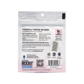 INTEGRA BOOST TERPENE - 12 PZ SFUSI - BETA CARYOPHYLLENE - 4 GR - RH 62%