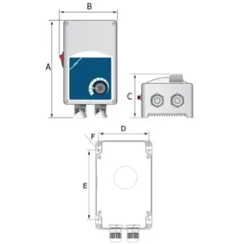 VENTS - TRISTOR CONTROLLER DI VELOCITÀ RS 10,0 T X - PER KSDDQ 4260-5600