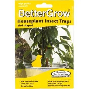 BETTERGROW - TRAPPOLA ADESIVA A FORMA DI UCCELLINO (15PZ)
