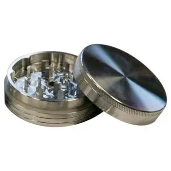 GRINDER ARGENTO LUCIDO Ø 50MM / 2 PARTI 