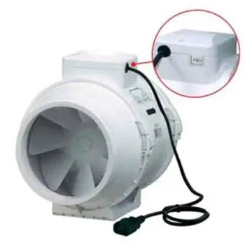 VENTS - TTRV 150 - ASPIRATORE 405-520 M³/H - 33-44 DBA - CABLATO IEC R25