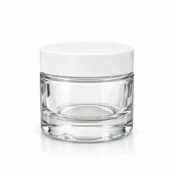 JAR IN VETRO TRASPARENTE CON TAPPO 60ML (/)6CM X 3 CM