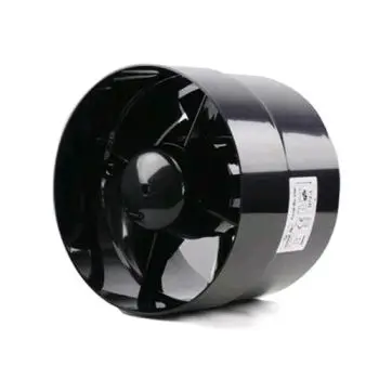 ASPIRATORE BLACK ORCHID AXIAL FLO TURBO Ø150 - PORTATA 358 MC/H