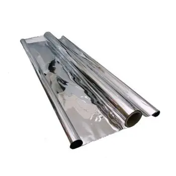 TELO MYLAR HEAVY DUTY - 10 METRI - H125CM - 120MU - ARGENTATO PIÙ RESISTENTE