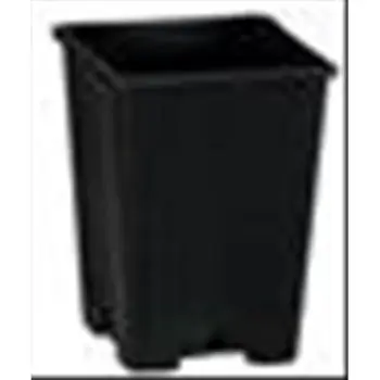 VASO QUADRATO IN PLASTICA 15X15X20 - 3.4L 