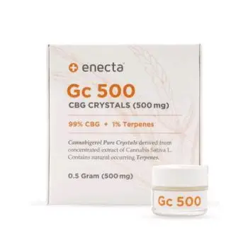 ENECTA Gc 500 - CRISTALLI DI CBG al 99% - 500MG