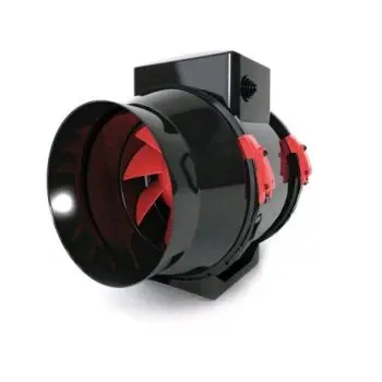 ASPIRATORE BLACK ORCHID MIXED-FLO - RV - Ø100 - MAX 187 M³/H - CABLATO ITA