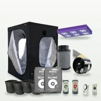 Kit Coltivazione Indoor in Terra - 8 piante - Box 120x120x200 - LED Cultilite 540W
