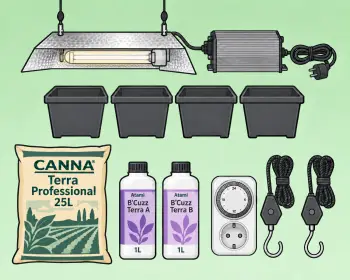 Kit Coltivazione Indoor Terra PRO 250W AGRO