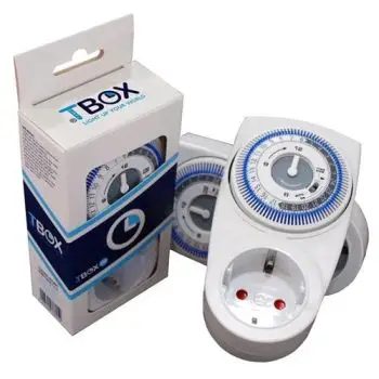 Temporizzatore Alta Qualita' TEMPOBOX 24h - Step 1min