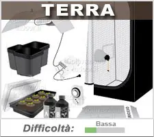Kit coltivazione indoor terra Kit coltivazione indoor terra
