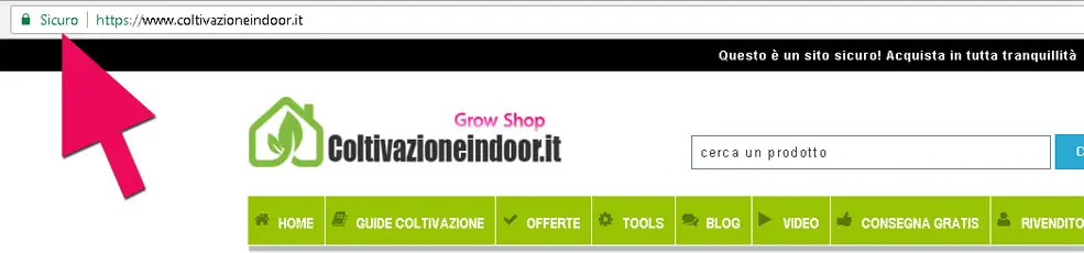 Sito sicuro