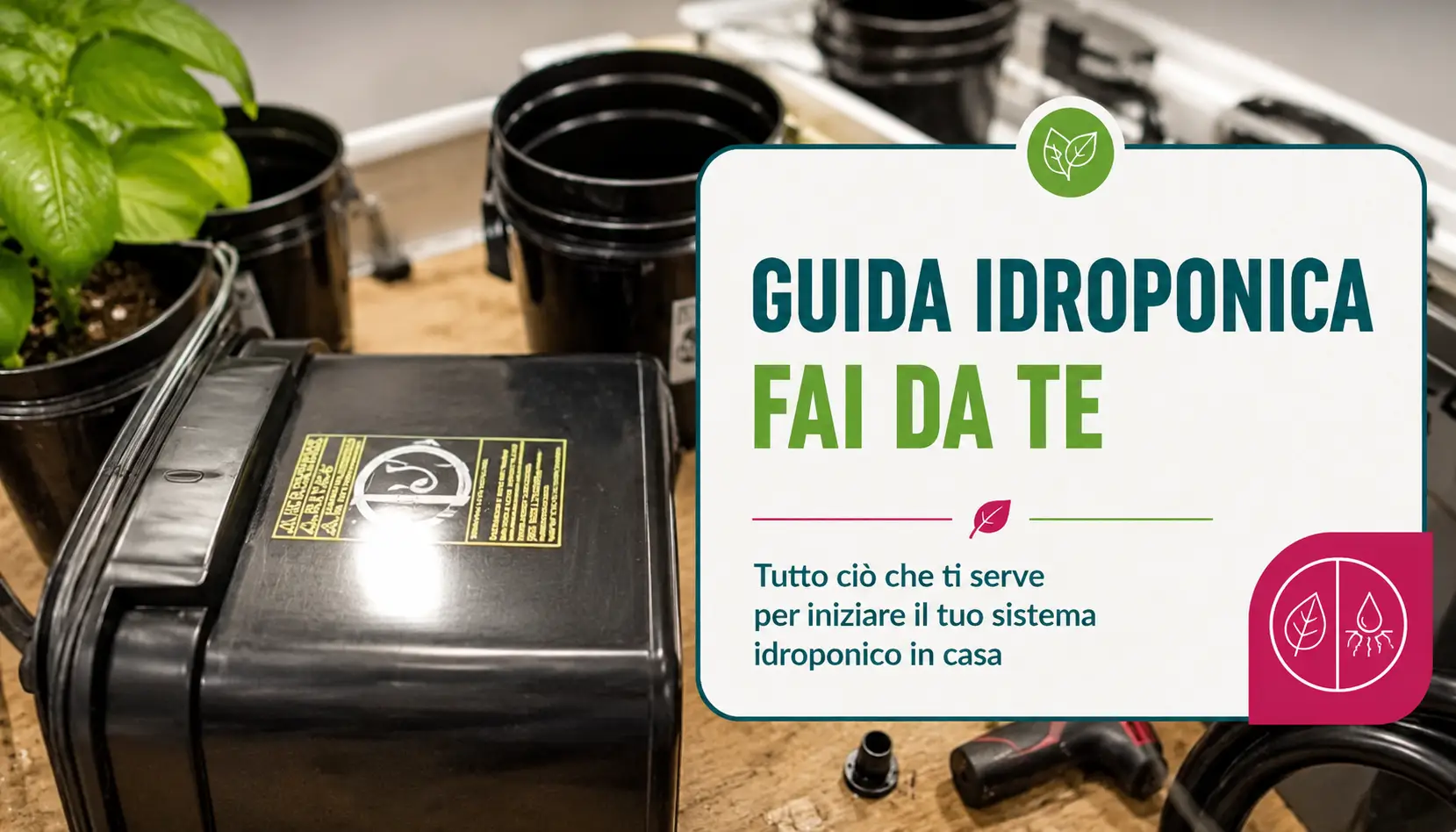 Guida idroponica fai da te