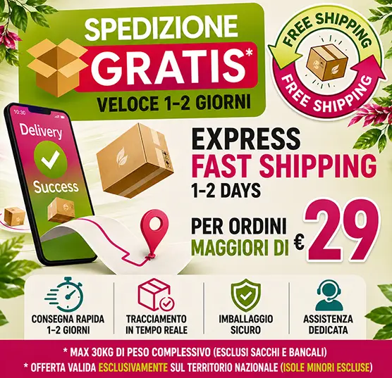 Spedizione gratuita ordine