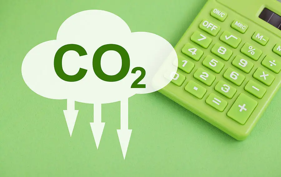 Calcolatore di co2 per piante coltivate indoor