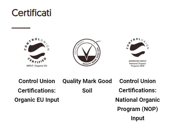 Certificati Biobizz All Mix 50L