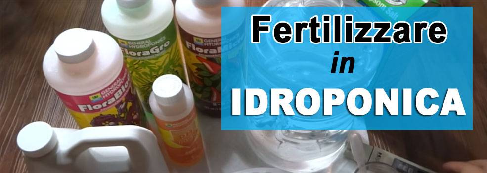 Come fertilizzare in idroponica