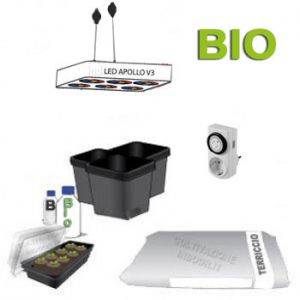 Kit Coltivazione BIO LED ANTARES 240W - Max. 6/8 piante