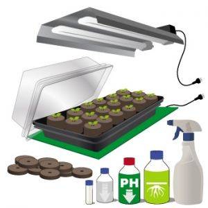 Kit Germinazione Jiffy PROFESSIONAL con Luce