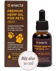 Enecta 1500mg - Premium Hemp Oil per Animali Domestici