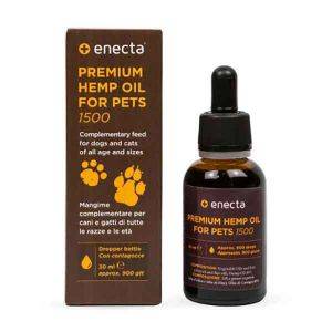 Premium OLIO CBD Per Animali 1500mg (5%) - 30ml - Enecta