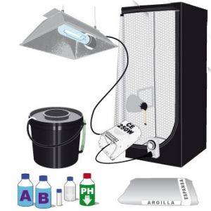 Kit Idroponica DWC 150w Agro + Grow Box 