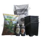 Kit Bio Terra All-Mix 20 + Vasi + Fertilizzanti (4 piante)